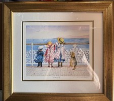 Faye Whittaker, “Bothers In arms” “Sisters II” Framed And Numbered Print