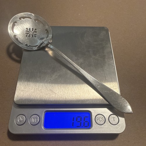 Rare sterling silver pierced - silver,