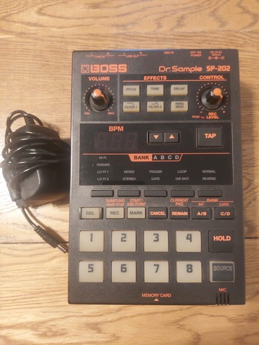 Boss 202 sample sampler - boss, sp-202