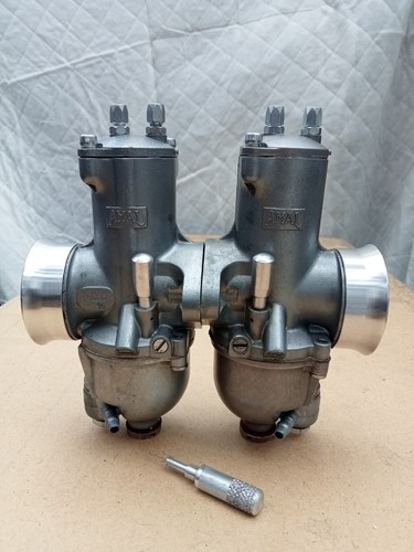 Twin amal carburettors - twin,