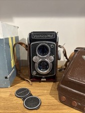Yashica Mat 6x6 TLR 120mm TLR Film Camera 80mm F3.5.