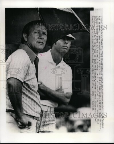 1972 press photo - press, palmer