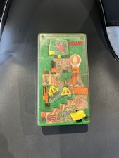 Kongman Vintage 1992 Tomy Game Travel Hand Held Portable Green Pinball