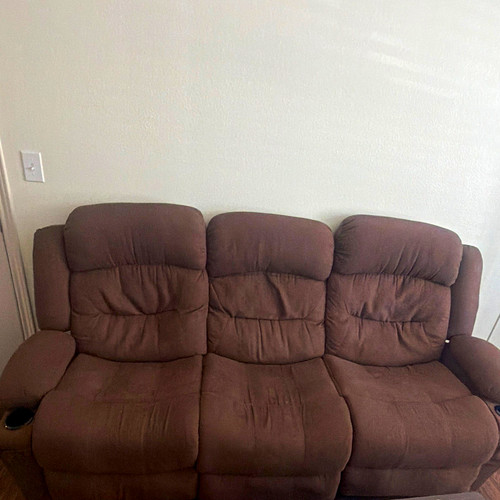 Seat reclining sofa heated - sofa,