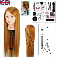 30" Salon Beauty Hair Mannequin Training Model Styling Head Doll For Hairstyles