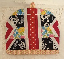 Vintage Handmade Patchwork Tea