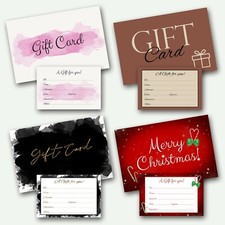 Gift Cards & Envelopes Packs