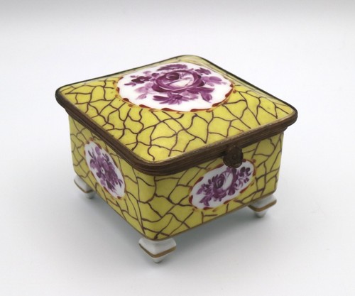 Antique hand painted - painted, porcelain