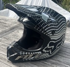 Fox Racing Vintage Motocross MX Enduro Quad Bike V3 Helmet