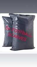 5 RANDOM FOOTBALL SCARVES