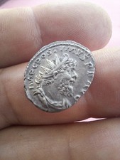 SUPER bust Roman SILVER ant of Postumus AD260-268