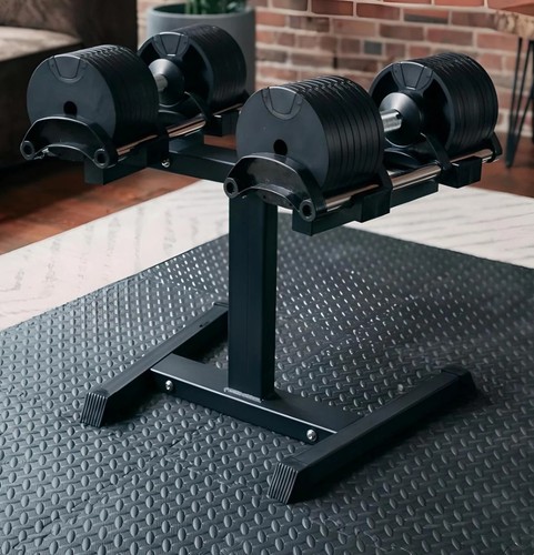 Adjustable dumbbell pair - dumbbell, of