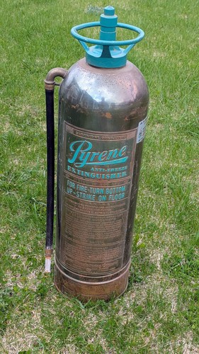 Vintage pyrene empty brass - empty,