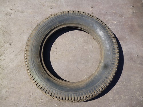 Old vintage palmer tyre - old, x