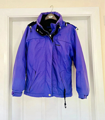 Ladies schoffel purple