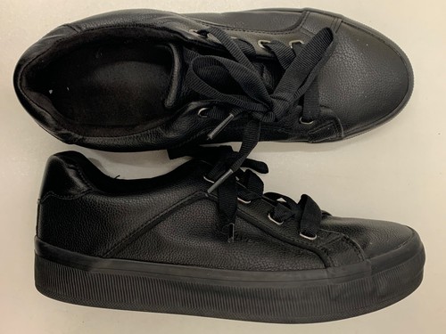 Ladies oliver black pleather - ladies,