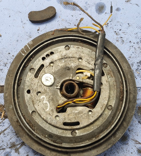 Vespa flywheel and points - vespa,