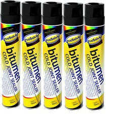 Prosolve Bitumen Cold Joint Seal Spray Tarmac Roof Gutter Repair Pot Hole
