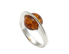 Natural Baltic Amber Sterling
