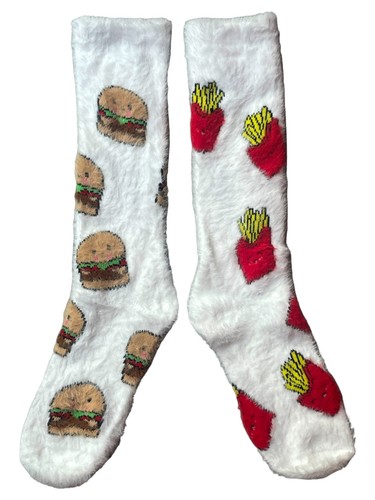 Ladies cosy fluffy burger - burger, &