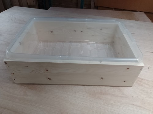Rabbit litter box - litter,