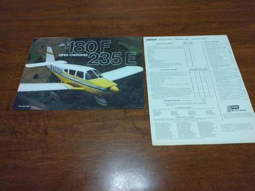 Piper cherokee 180f 235e - &,
