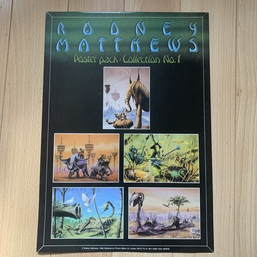 Rodney matthews poster pack - rodney,