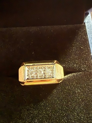 10k yellow gold diamond - 10k,
