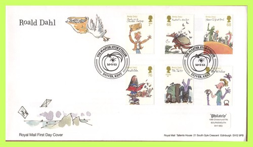 2012 roald dahl set - g.b.,