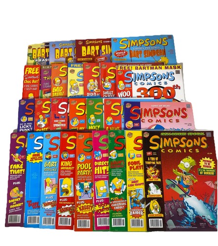 Simpsons comics bundle 27 - bundle, x