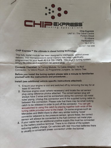 Chip express audi group - vw/audi,