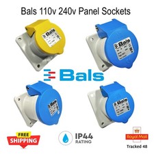 110v 240v 16A 32A Panel Socket