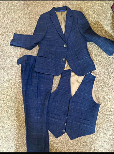 Moss bros boys blue - bros,