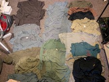 Job lot of 30 Various Military T-Shirts
