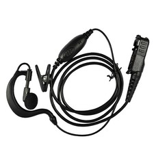 G Shape Earpiece Headset Mic