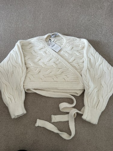 Bnwt zara wrap cardigan - wrap,
