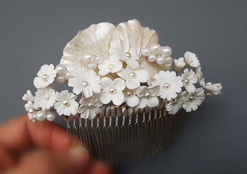 Handmade cold porcelain white - porcelain,