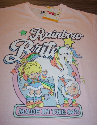 Vintage style pink rainbow - vintage,