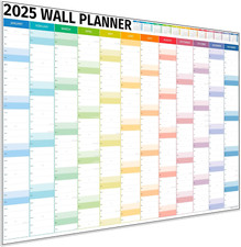 Wall Planner 2025 UK A1 Extra
