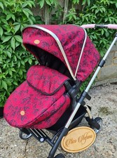 SALE! Silver cross Wayfarer Pioneer colour pack custom made hood and apron