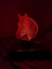 Horse 3D LED lamp 7 colours 