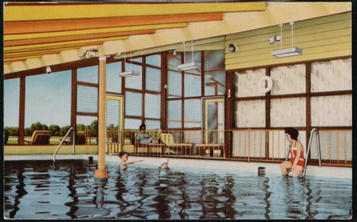 White plains caravan motel - white,