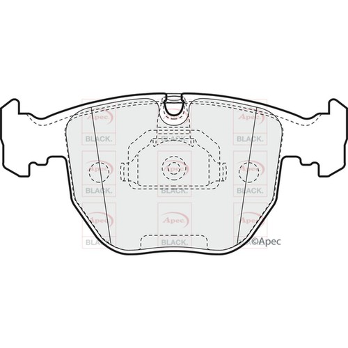 Brake pads set for bmw - set, 7