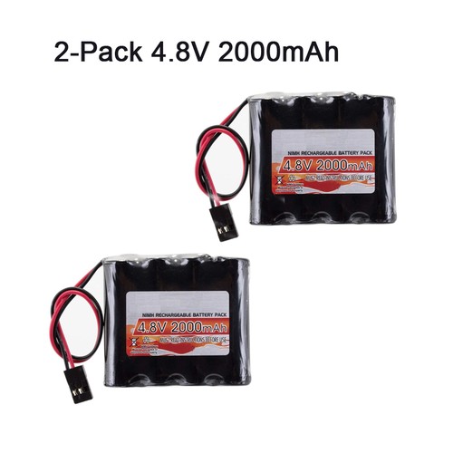 Pack 2000mah nimh rx - 4.8v,