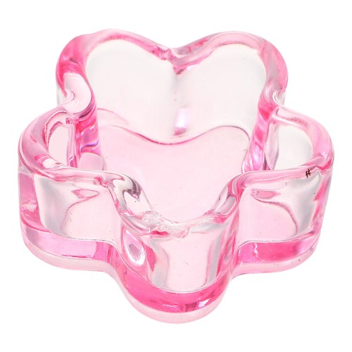 Durable pink glass nail - nail, art