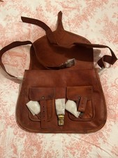 Leather satchel vintage style