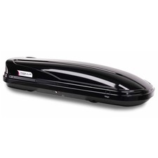 CLEARANCE Modula Wego 500L 75Kg Gloss Black Car Roof Top Box Luggage Carrier
