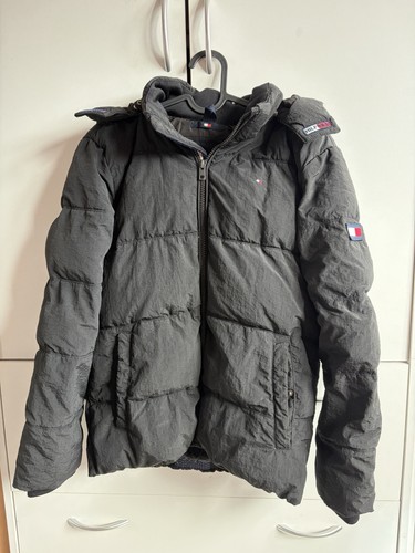 Tommy hilfiger black - tommy, puffer