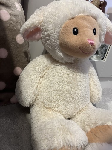 Cuddly sheep teddy - cuddly,
