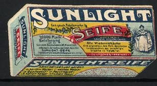 Sunlight soap advertising